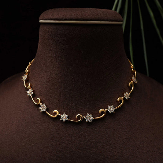 EVANIYA ZIRCON NECKLACE