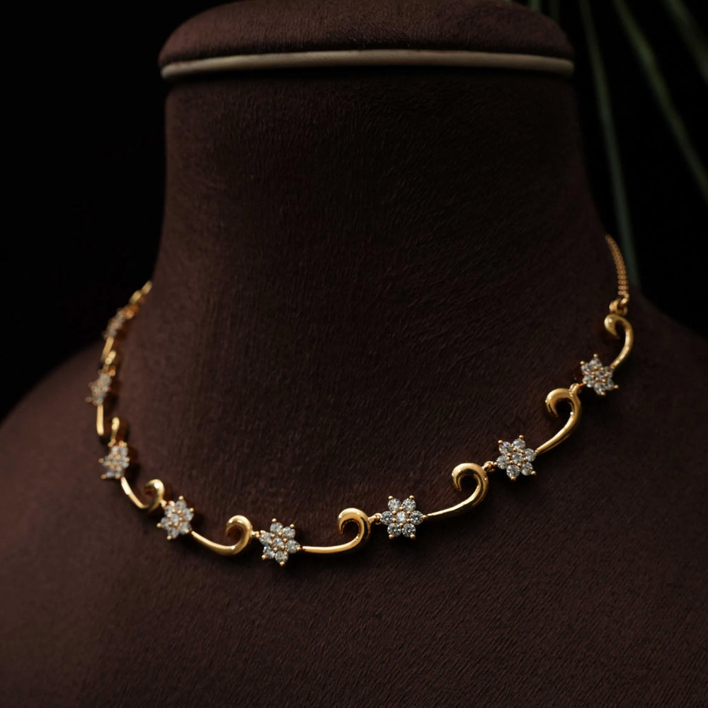 EVANIYA ZIRCON NECKLACE