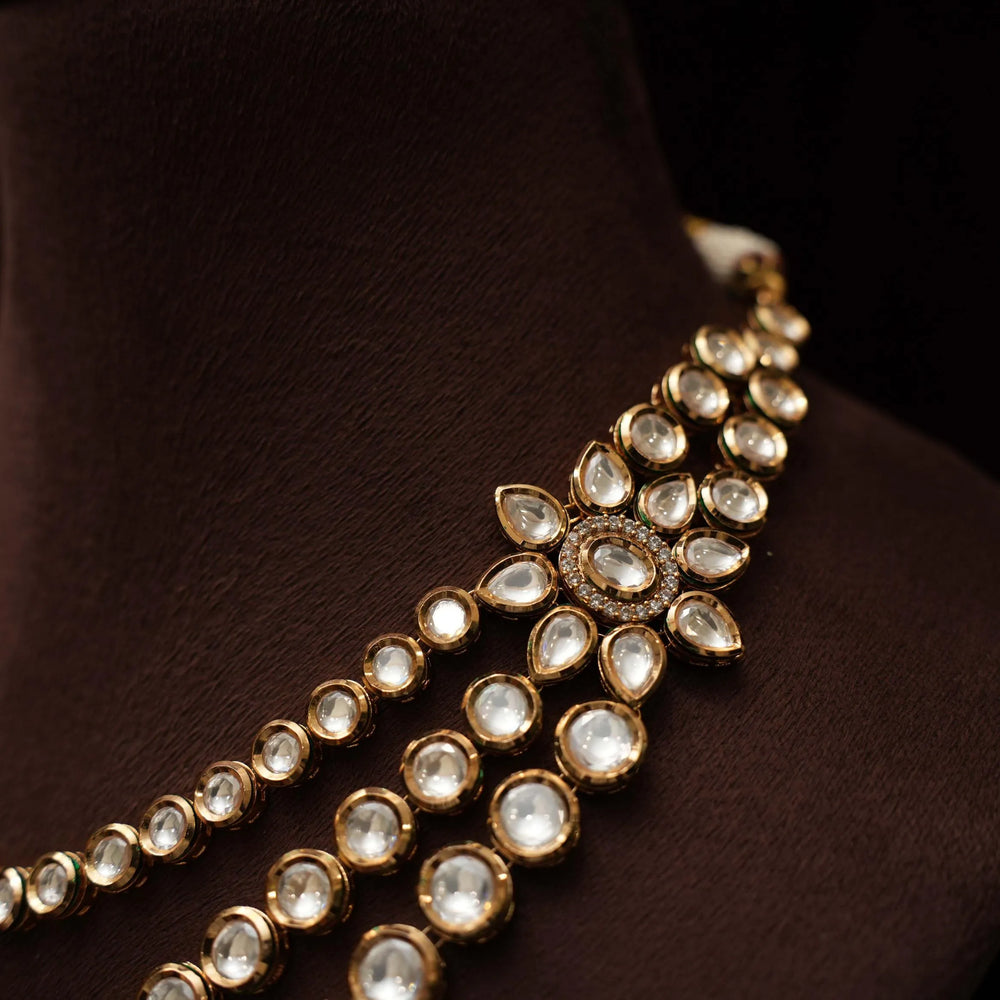 KAYRA LAYERED KUNDAN NECKLACE