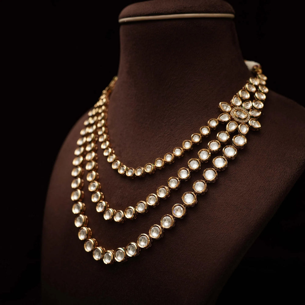 KAYRA LAYERED KUNDAN NECKLACE