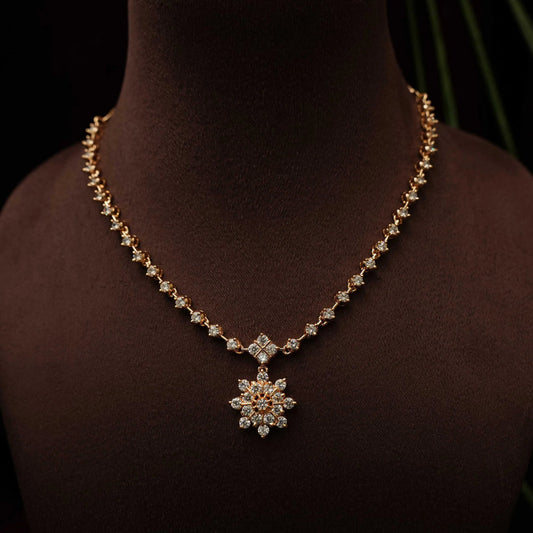 PANUSHA ZIRCON NECKLACE