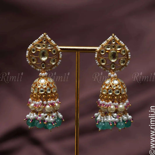 HEERA POLKI JHUMKA